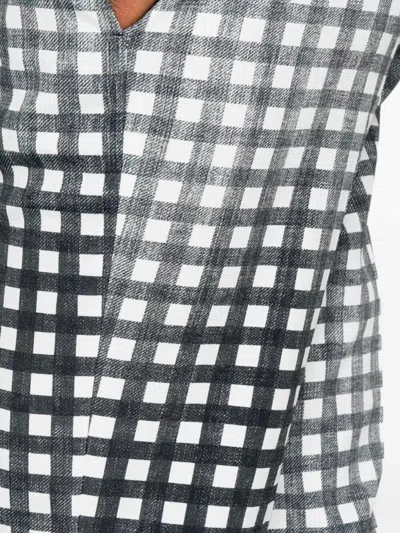 Ermanno Scervino Plaid Trousers In Pattern