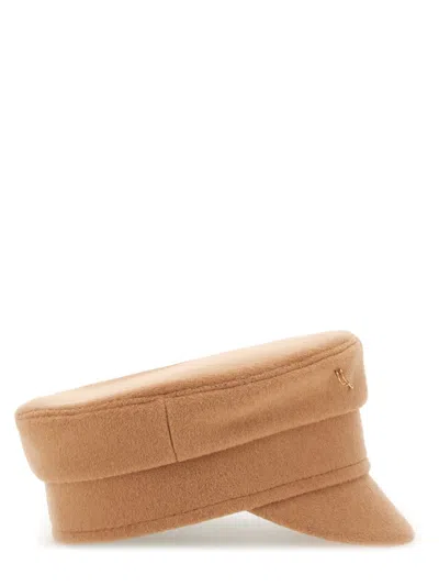 Ruslan Baginskiy Beige Wool Hat In Brown