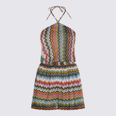 Missoni Multicolor Viscose Jumpsuit In Multi
