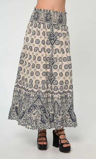 Love The Label Luelle Skirt In Blue