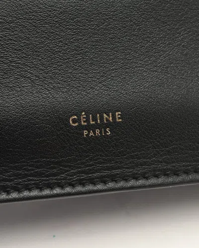 Celine Céline Mini Clasp Bag In Black