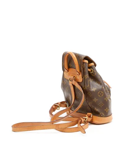 Louis Vuitton Monogram Montsouris Pm Backpack In Brown