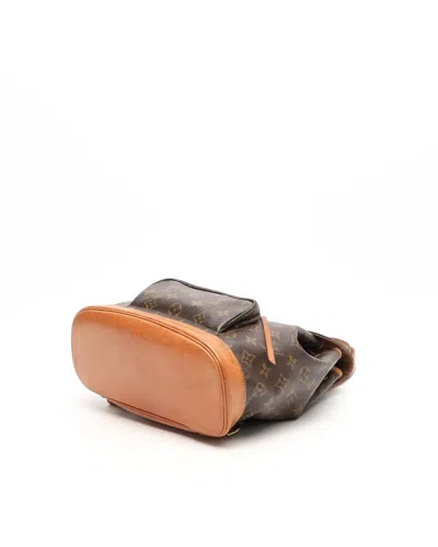 Louis Vuitton Monogram Montsouris Mm Backpack In Brown