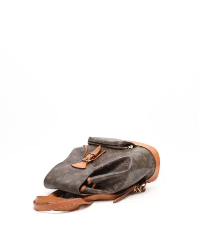 Louis Vuitton Monogram Montsouris Mm Backpack In Brown