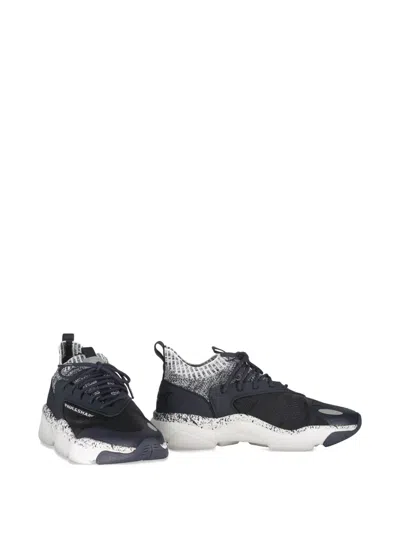 Paul & Shark Shark Insert Trainers In Black