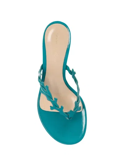 Gianvito Rossi Cutout Heel Sneakers In Multi