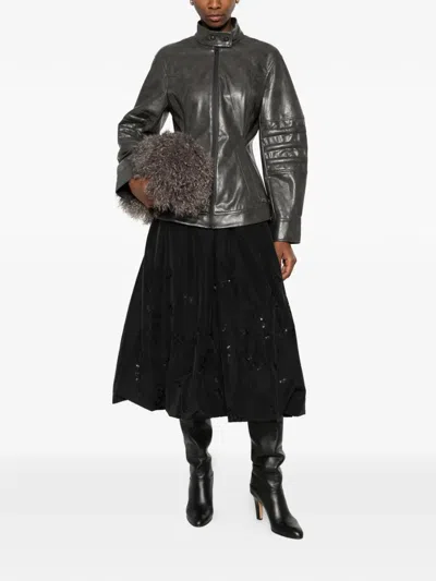 Hui Milano Single-breasted Jacket In Gray