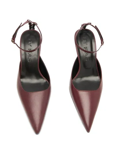 By Far Teese Pointed Pumps In Brown
