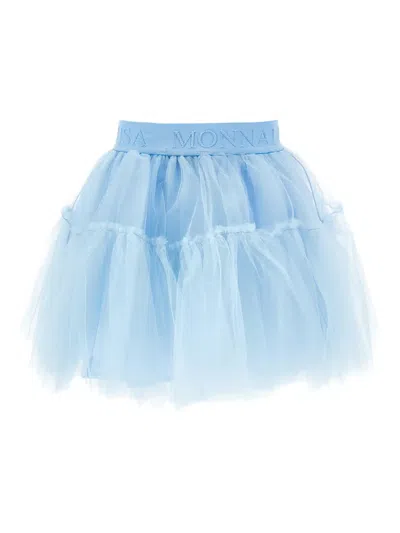 Monnalisa Kids' Ruffled Tutu In Blue
