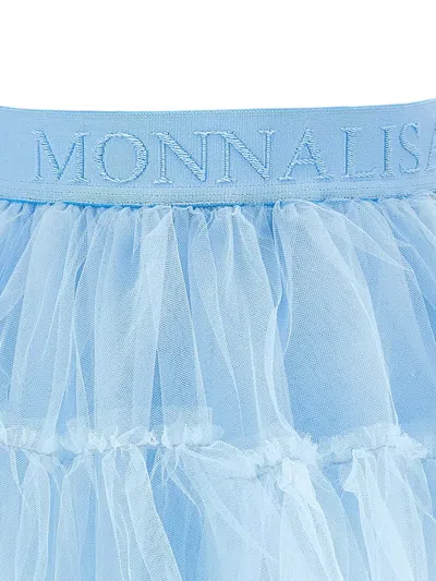 Monnalisa Kids' Ruffled Tutu In Blue