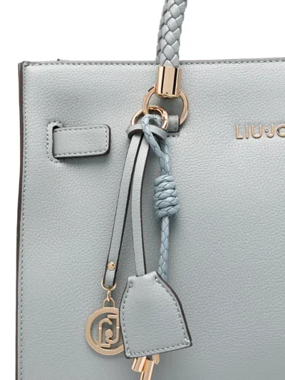 Liu •jo Medium Ecs Tote Bag In Blue