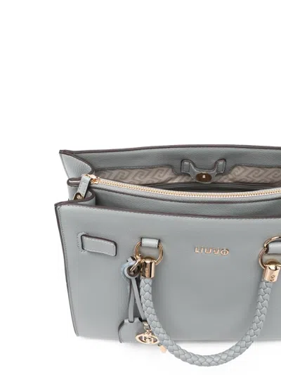 Liu •jo Medium Ecs Tote Bag In Blue