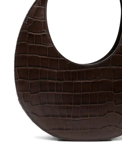 Staud Moon Tote Bag In Brown
