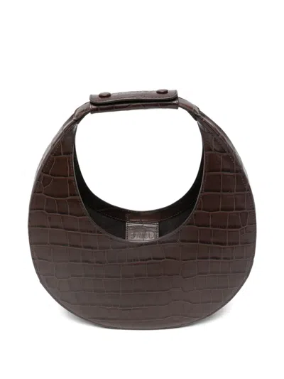 Staud Moon Tote Bag In Brown