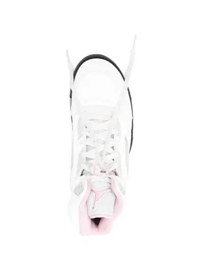 Nike Air Jordan Lace-up Sneakers In White