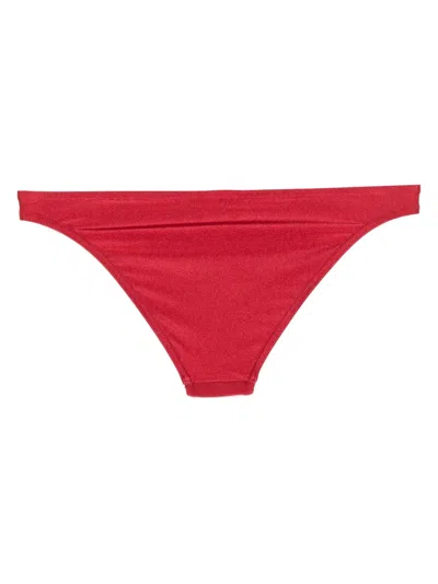 Zimmermann Stretch Bikini Bottom In Red
