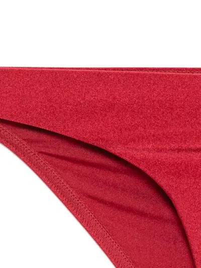 Zimmermann Stretch Bikini Bottom In Red