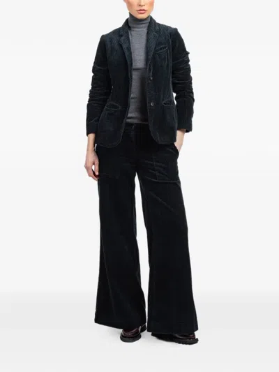 Hannes Roether Corduroy Jacket In Blue