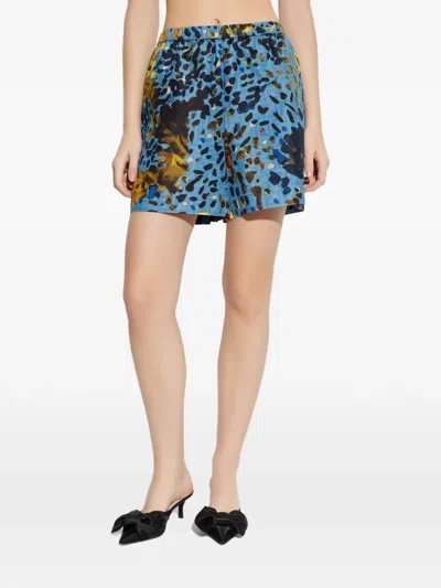 Fendi Elasticated-waist Print Shorts In Pattern