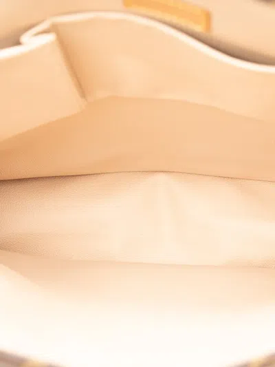 Pre-owned Louis Vuitton 2003 Monogram Sac Plat Tote Bag In Brown