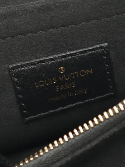 Pre-owned Louis Vuitton 2021-2025 New Wave Hold Me Top Handle Satchel In Black