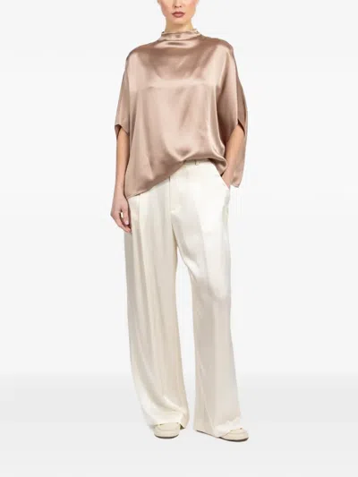 缎面斗篷式罩衫