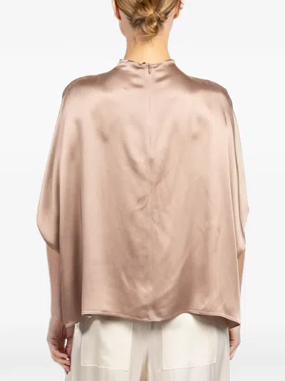 缎面斗篷式罩衫