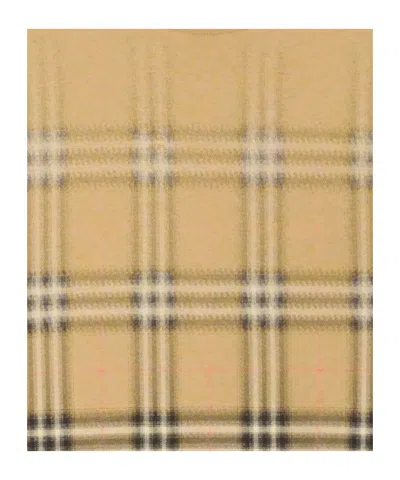 Burberry Relaxed Fit Lightweight T-shirt With Faded Check Design In Multi