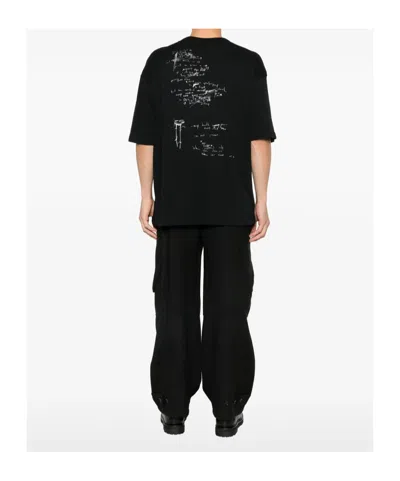 Ann Demeulemeester Printed T-shirt In Black