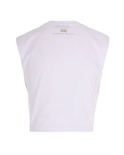 Elisabetta Franchi T-shirts In White