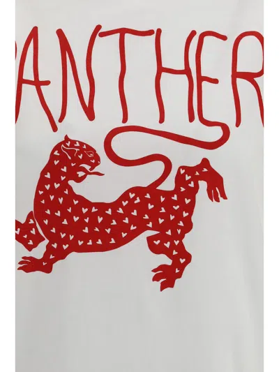 Valentino Printed Cotton T-shirt In White