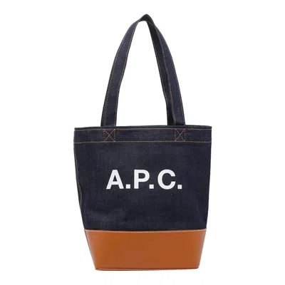 Apc A.p.c. Men Small Alex Tote Bag In Red