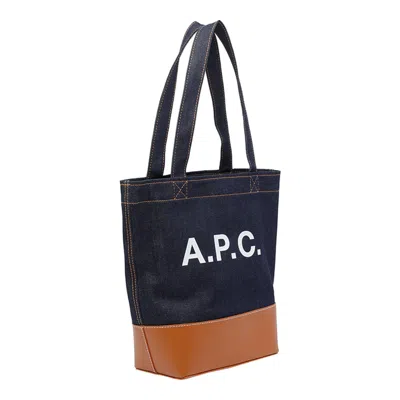 Apc A.p.c. Men Small Alex Tote Bag In Red