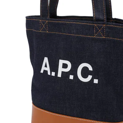 Apc A.p.c. Men Small Alex Tote Bag In Red