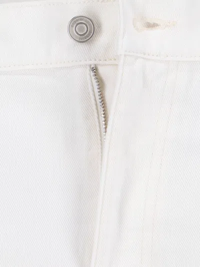 Coperni Straight Leg Logo Plaque Pants In Neutral