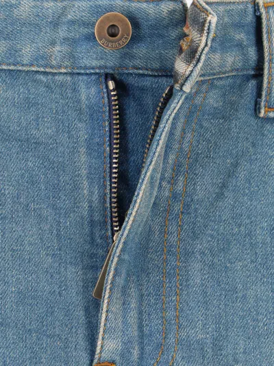 Burberry Bootcut Jeans In Blue