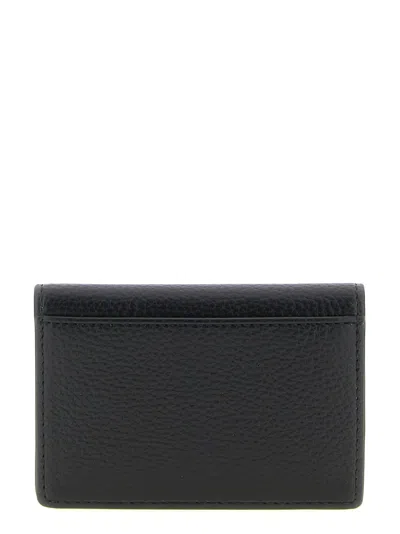 Vivienne Westwood Orb Logo Card Holder In Black