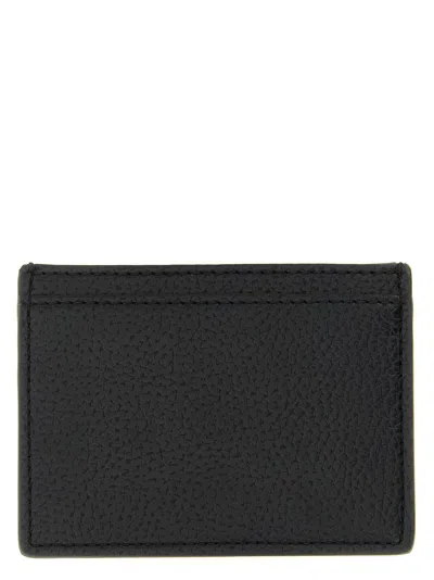 Vivienne Westwood Orb Logo Card Holder In Black