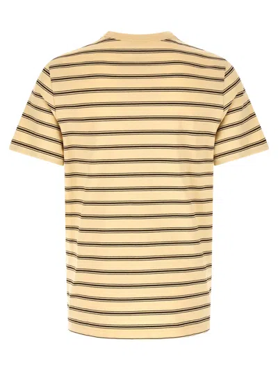 Apc A. P.c. Striped T-shirt In Brown