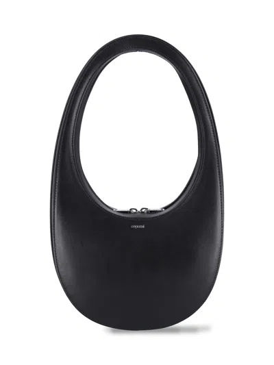 Coperni Swipe Shoulder Bag In Black