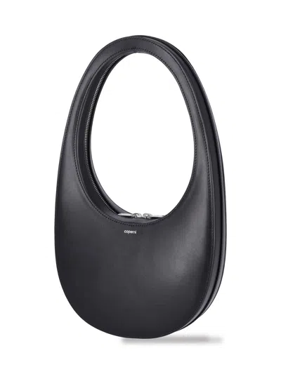 Coperni Swipe Shoulder Bag In Black