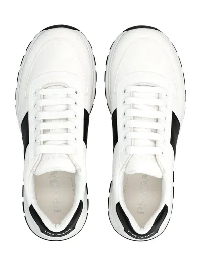 Prada Technical Fabric Sneakers In Multi