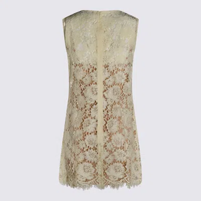 Self-portrait Self Portrait Short Dress With Embellishment In Yellow