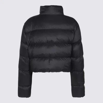 Amiri Black Nylon Down Jacket In Black