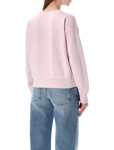 Isabel Marant Étoile Marant Étoile Mobyli Cotton Sweatshirt In Pink