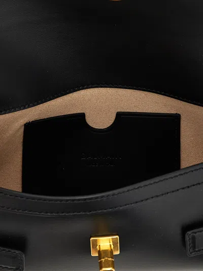 Balmain B-buzz Clutch In Black