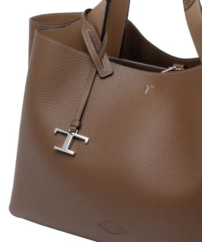 Tod's Medium Tods Shoulder Bag In Red