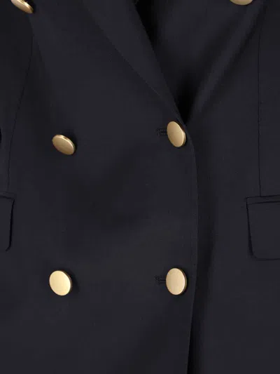 Tagliatore Jasmine Double-breasted Blazer In Blue