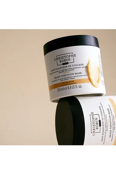 Christophe Robin Shade Variation Mask In Gold