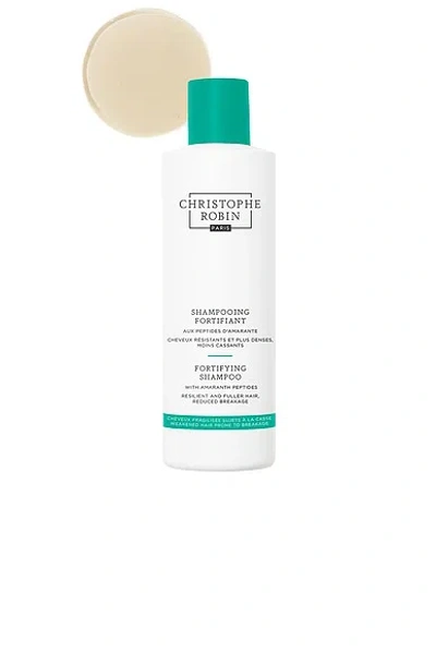 Christophe Robin Fortifying Shampoo With Amaranth Peptides In Transparent